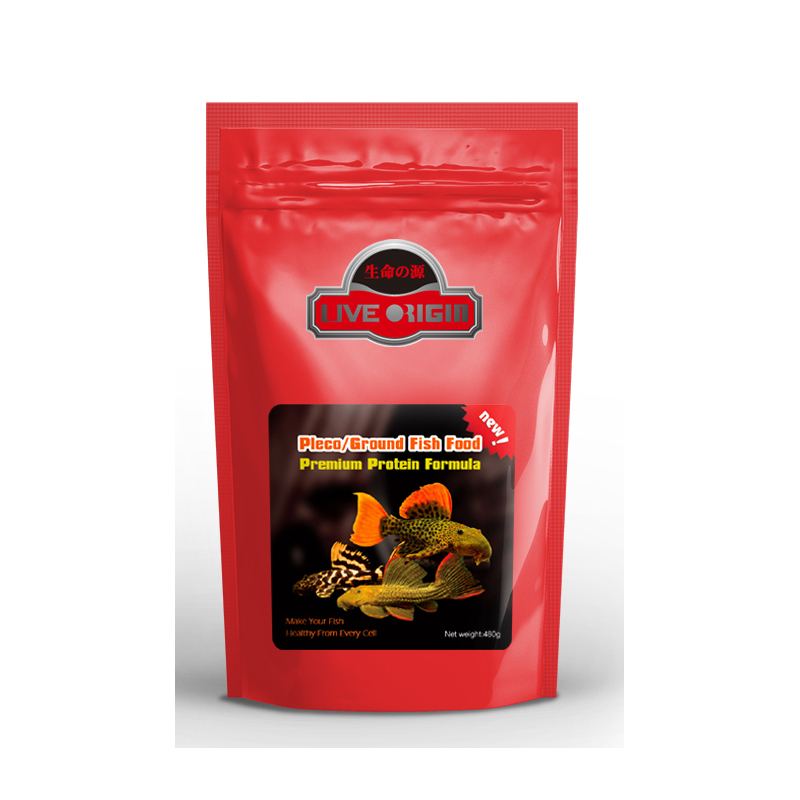 Live Origin Premier Pleco Food（Special High Protein Formula）480g